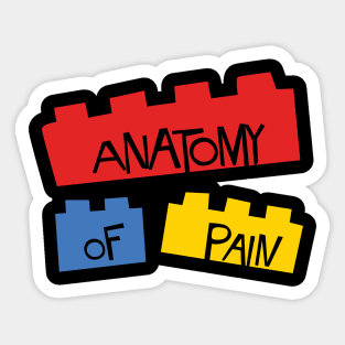 Anatomy of pain Sticker